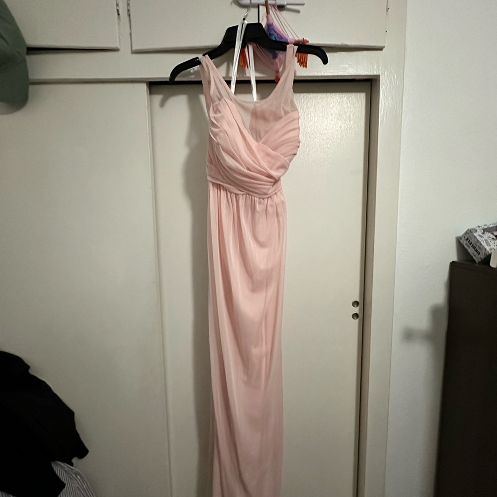 Blush Bridesmaid Dress
